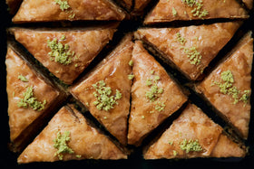 Cedar Pastries gift box baklava, ready for celebrations and dessert platters.