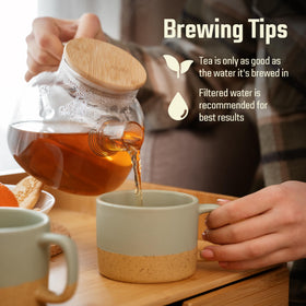 Cederberg Rooibos tea in a calming evening brew moment.