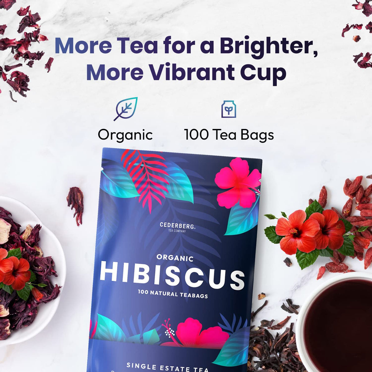 Cederberg compostable tea bags for zero-waste tea