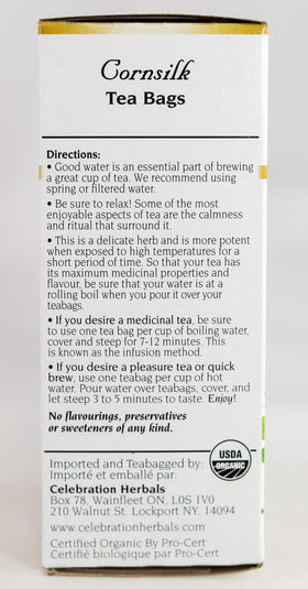 Celebration Herbals certified organic label confirms trusted sourcing and verification.