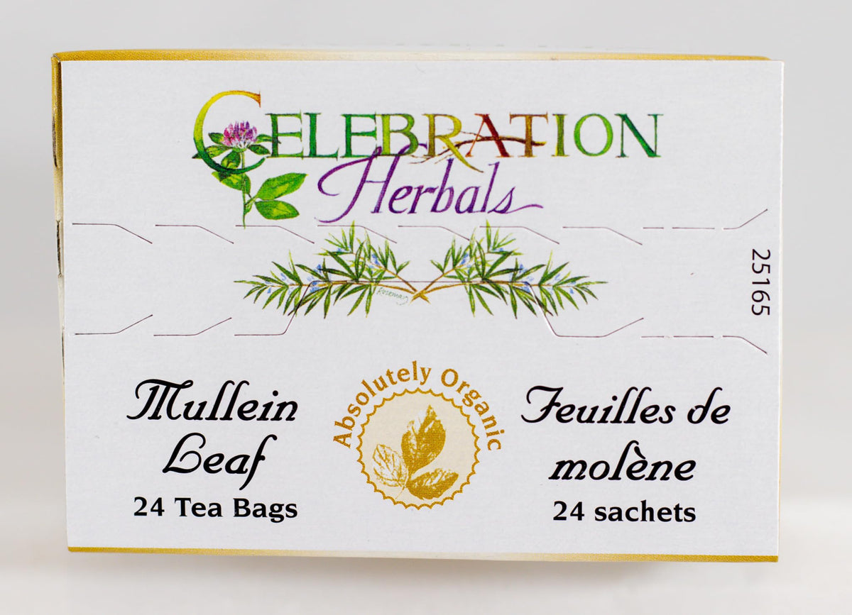 Celebration Herbals mullein leaf dried leaves, ideal for a fragrant, relaxing infusion.