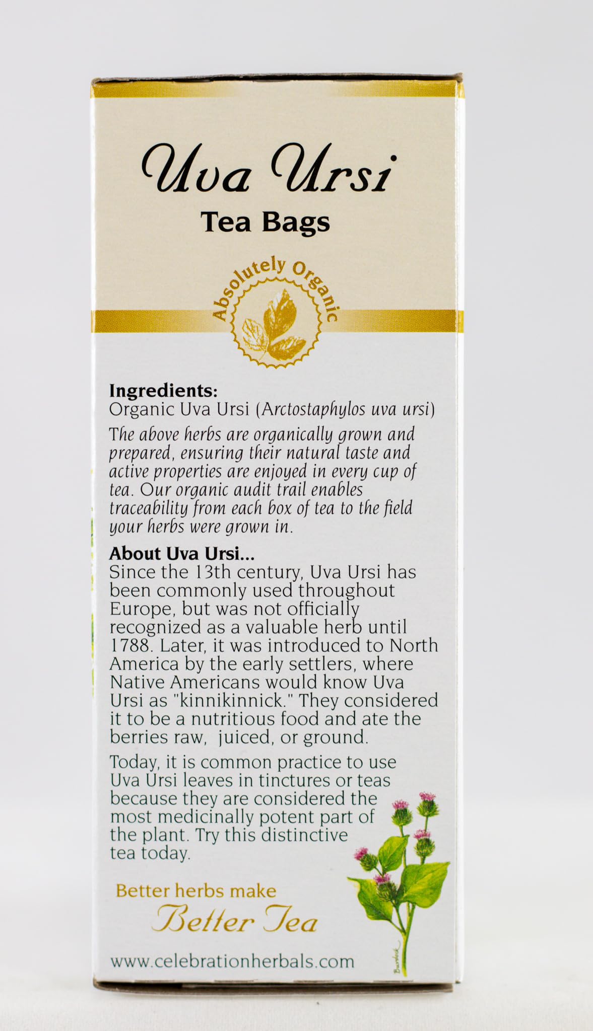Resealable freshness bag keeps herbal notes vivid between cups