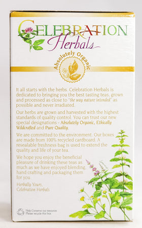 Celebration Herbals slippery elm bark powder ingredients listing highlights Ulmus rubra origin