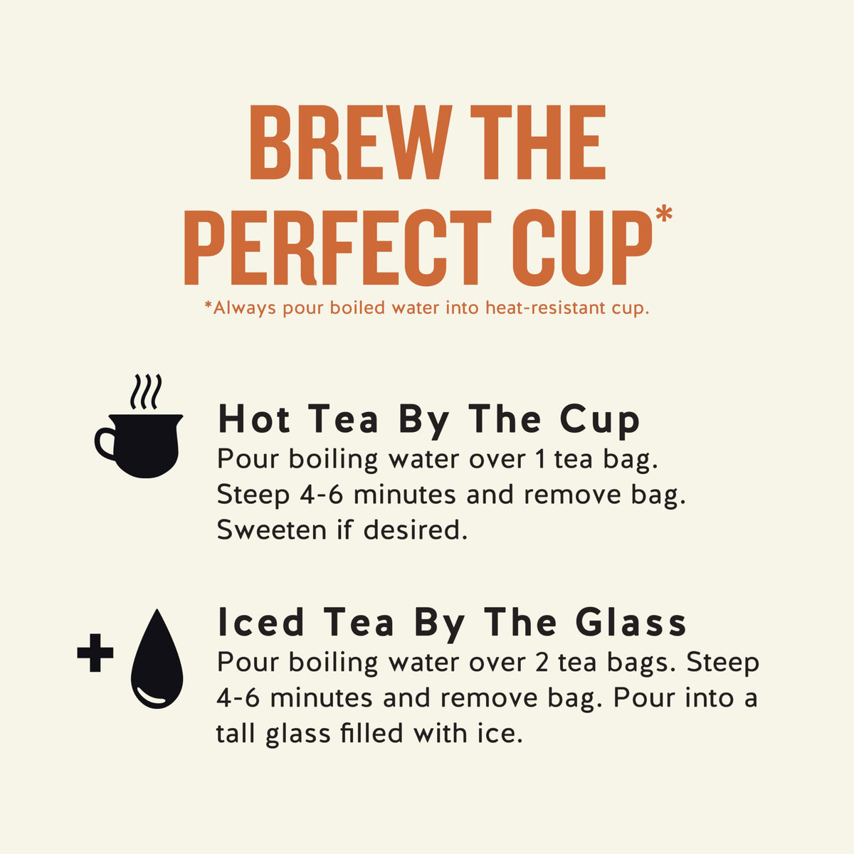 Chilled Celestial Seasonings Country Peach Passion makes a refreshing peach iced tea.