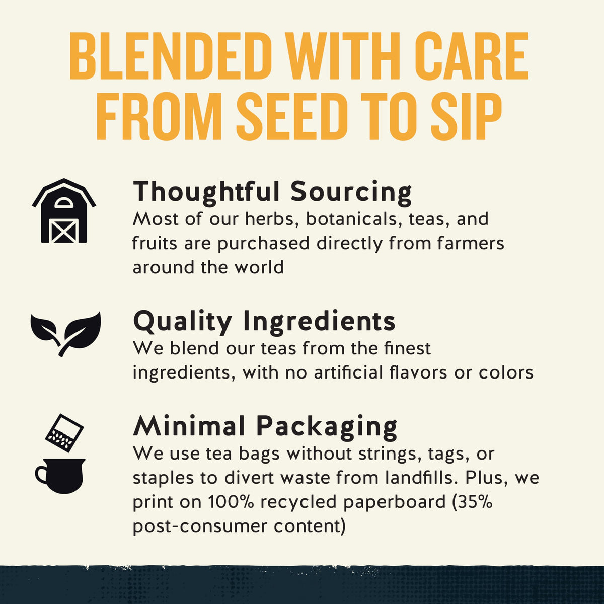 Celestial Seasonings Energy Tea minimal packaging reduces waste.