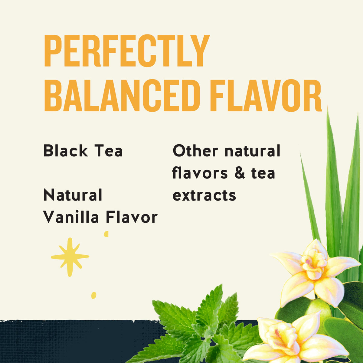 Celestial Seasonings Energy Tea morning brew showcases bold vanilla flavor.