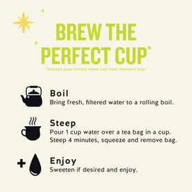 Celestial Seasonings Honey Lemon Ginseng Green Tea iced tea ready in minutes.