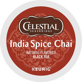 Close-up of the India Spice Chai spice blend in Celestial Seasonings