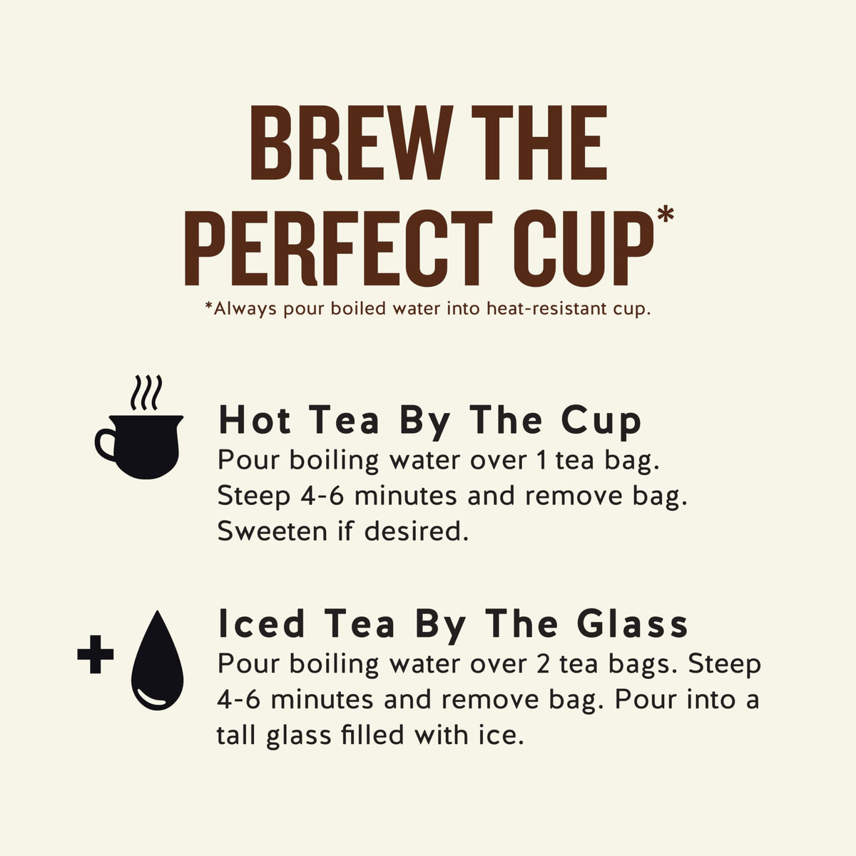 Jammin' Lemon Ginger iced tea setup with two bags for refreshing chill.