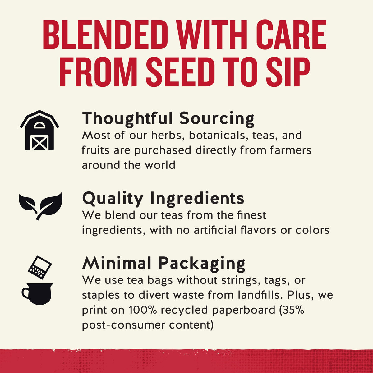 Steeping Celestial Seasonings Rooibos Madagascar Vanilla for a warm, fragrant cup