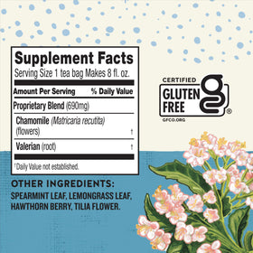 Eco-packaging of Sleepytime Extra emphasizes reduced waste and recycled materials