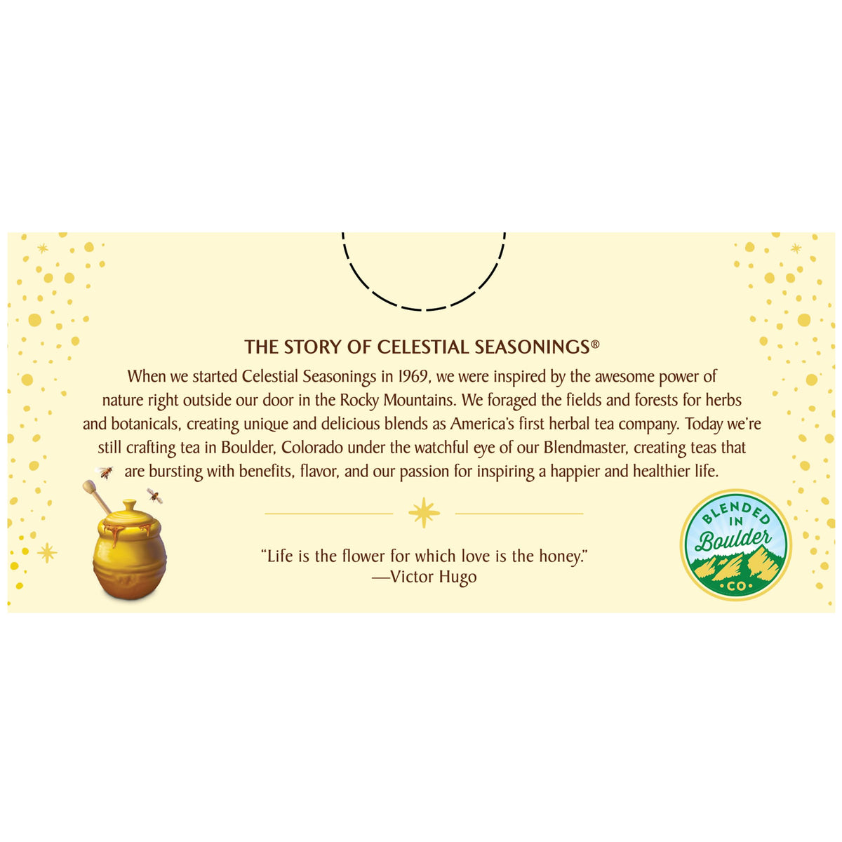 Celestial Seasonings Sleepytime Honey tea offering caffeine-free relaxation