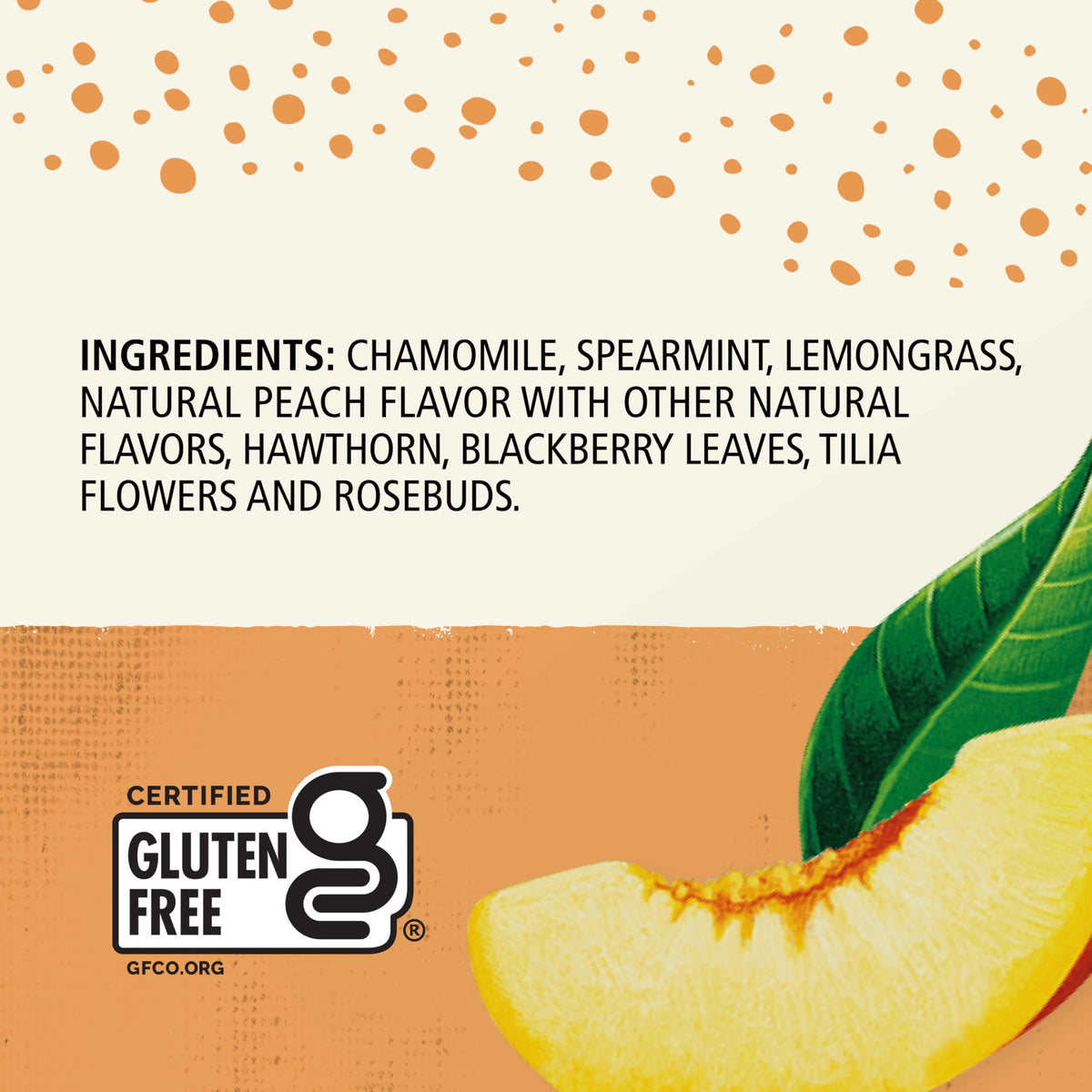 Brewing Celestial Seasonings Sleepytime Peach tea for a soothing cup