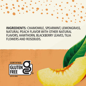 Brewing Celestial Seasonings Sleepytime Peach tea for a soothing cup