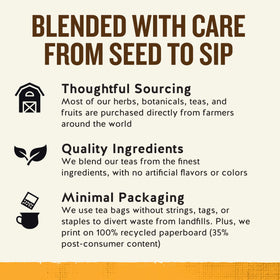 Celestial Seasonings Vitamin C Shine hibiscus and blackberry leaves provide bright flavor.