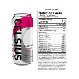 Graphic illustrating CELSIUS Essentials' three essential aminos supporting performance.
