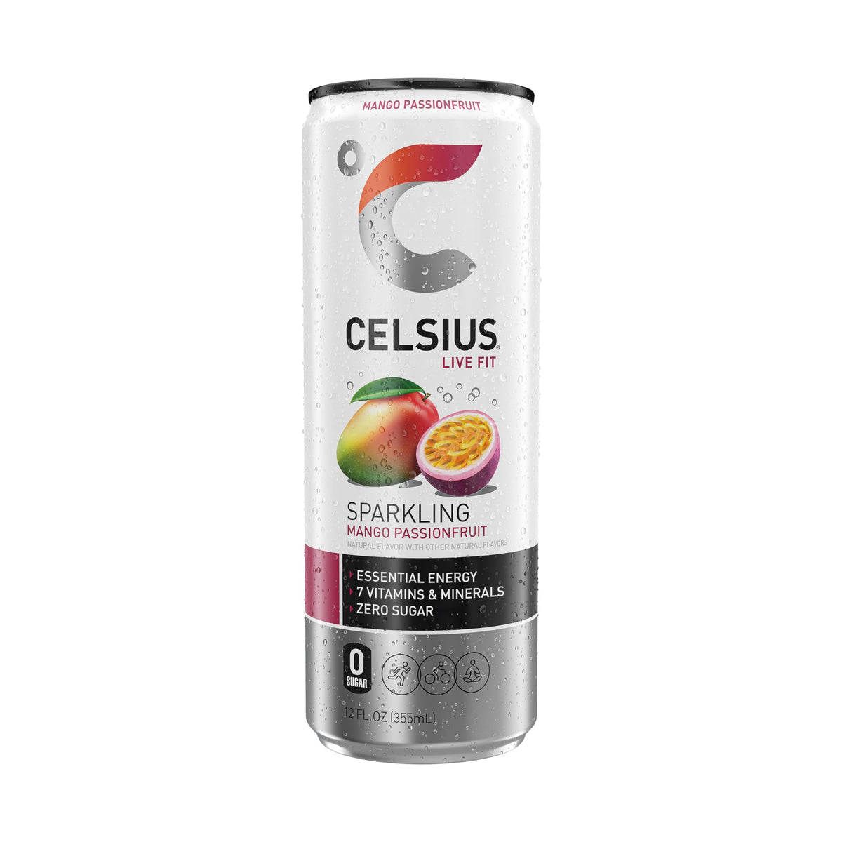 12-pack box promo image emphasizes convenient Essential Energy on the go