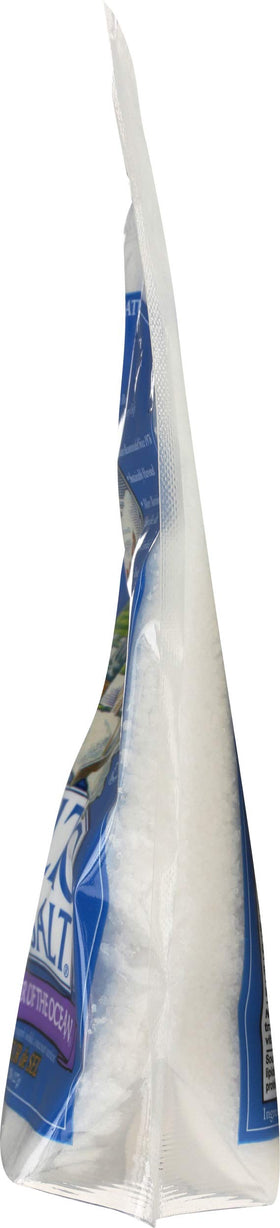 Celtic Sea Salt Flower of the Ocean sprinkle on dish enhances flavor.