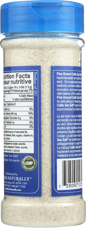 Celtic Sea Salt table setup enhances flavor for simple home meals.