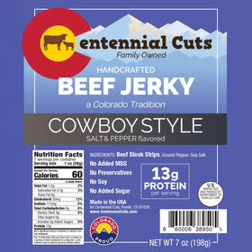 Centennial Cuts Beef Jerky outdoor scene demonstrates long days and adventures fueled by protein.