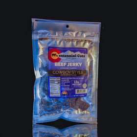 Centennial Cuts beef jerky ready-to-eat on the go during road trips.