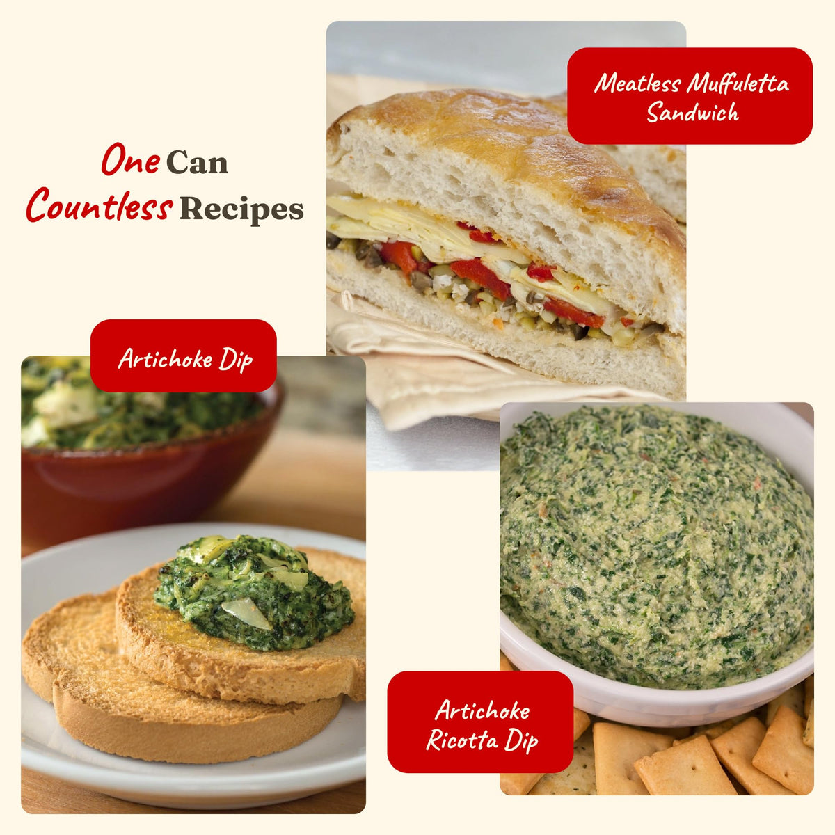 Cento artichoke hearts in brine ideal for spinach artichoke dip and dips.