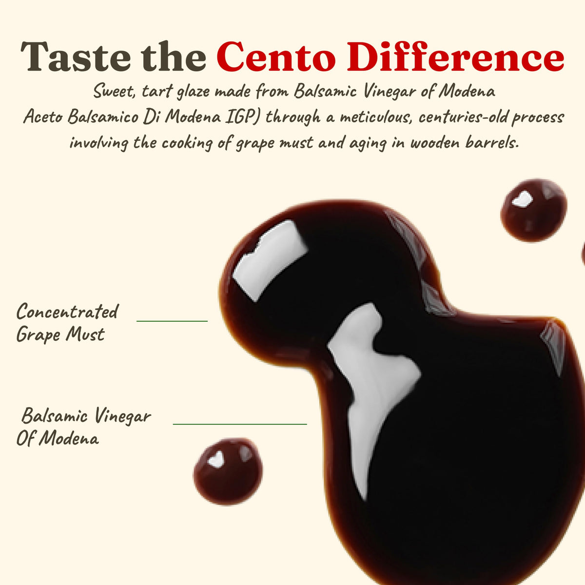 Cento Balsamic Glaze turkey glaze adds savory sweetness to roasted poultry