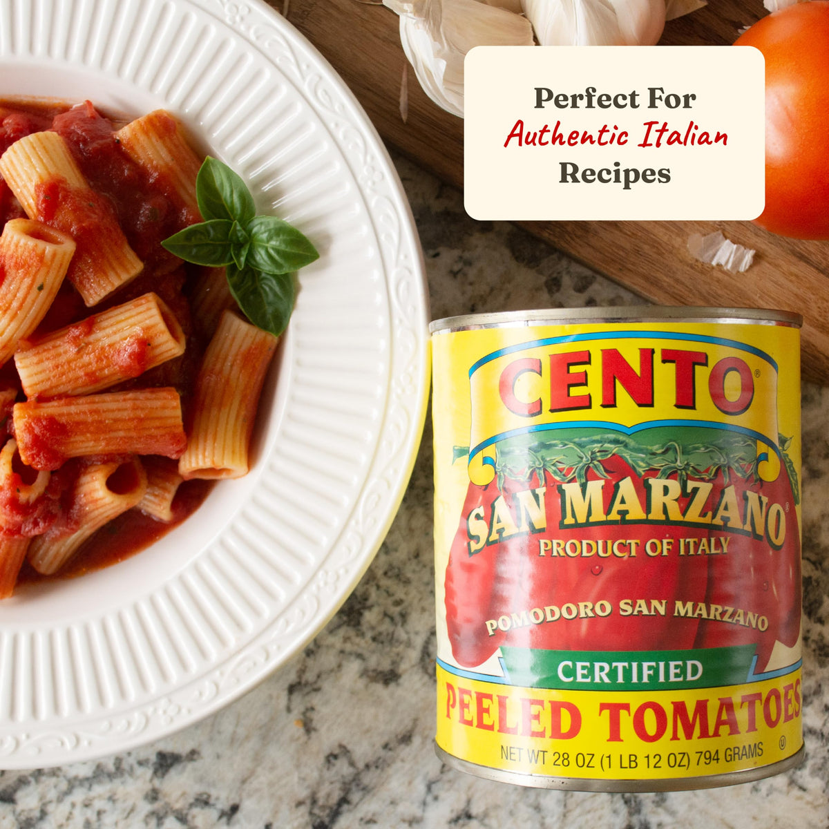 Cento brand heritage supports consistent quality.