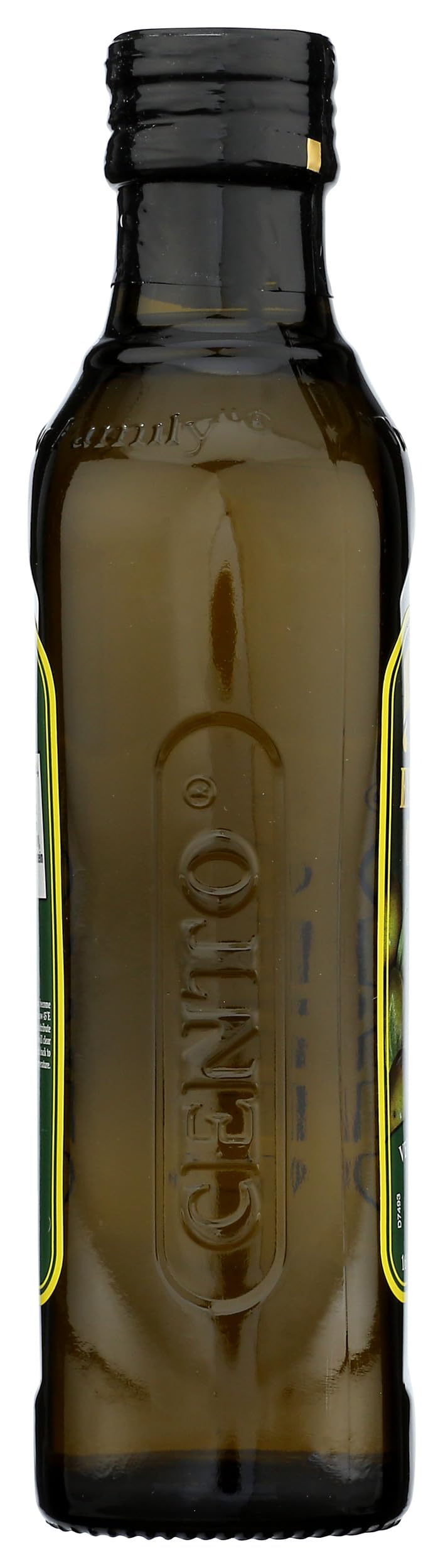 Cento extra virgin olive oil amber bottle highlights premium packaging.