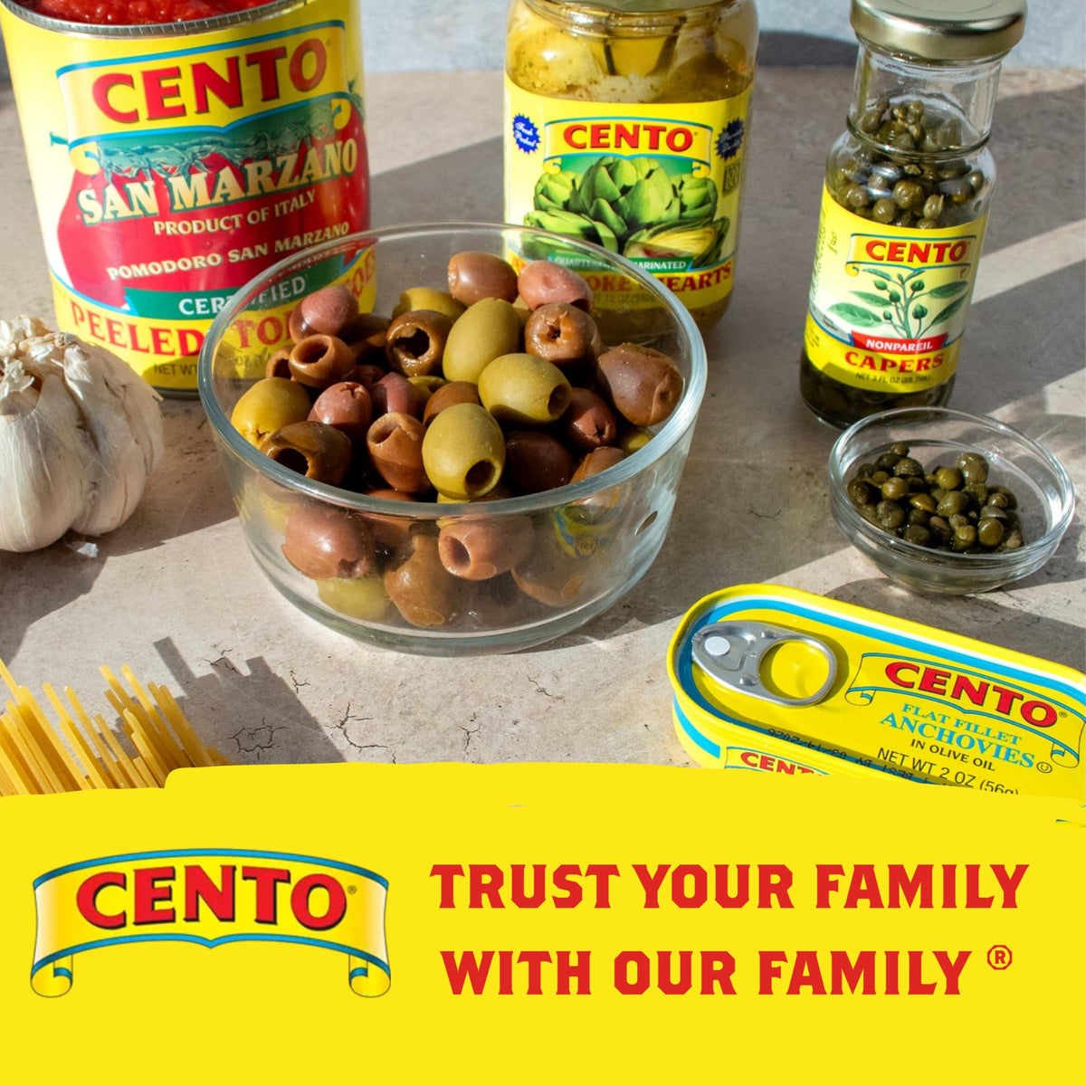 Cento San Marzano tomatoes inspire homemade sauce and pasta ideas