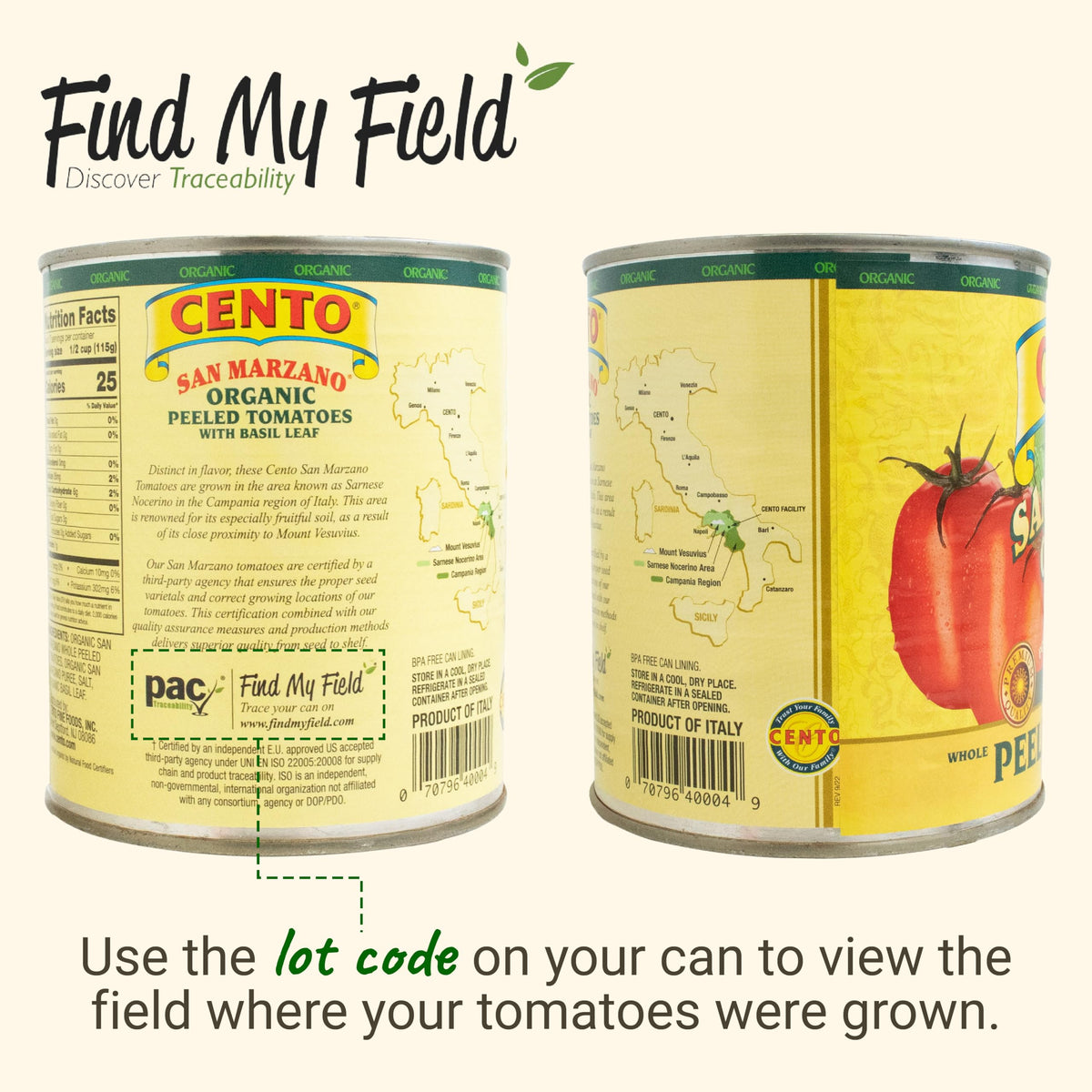 Cento Italian kitchen staple for family meals.