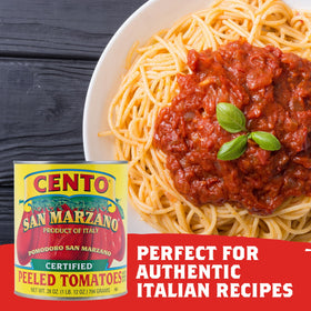 Cento tomatoes grown in Italy's Sarnese Nocerino region for authentic flavor