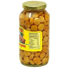 Cento Lupini beans with optional olive oil, great for salads and quick bites.