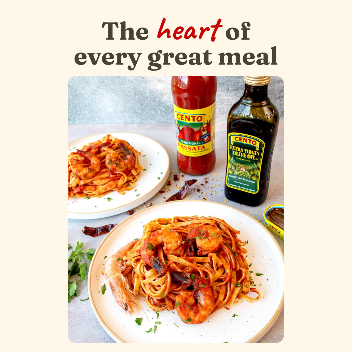 Cento Passata as a soup base, highlighting versatility for soups and stews.