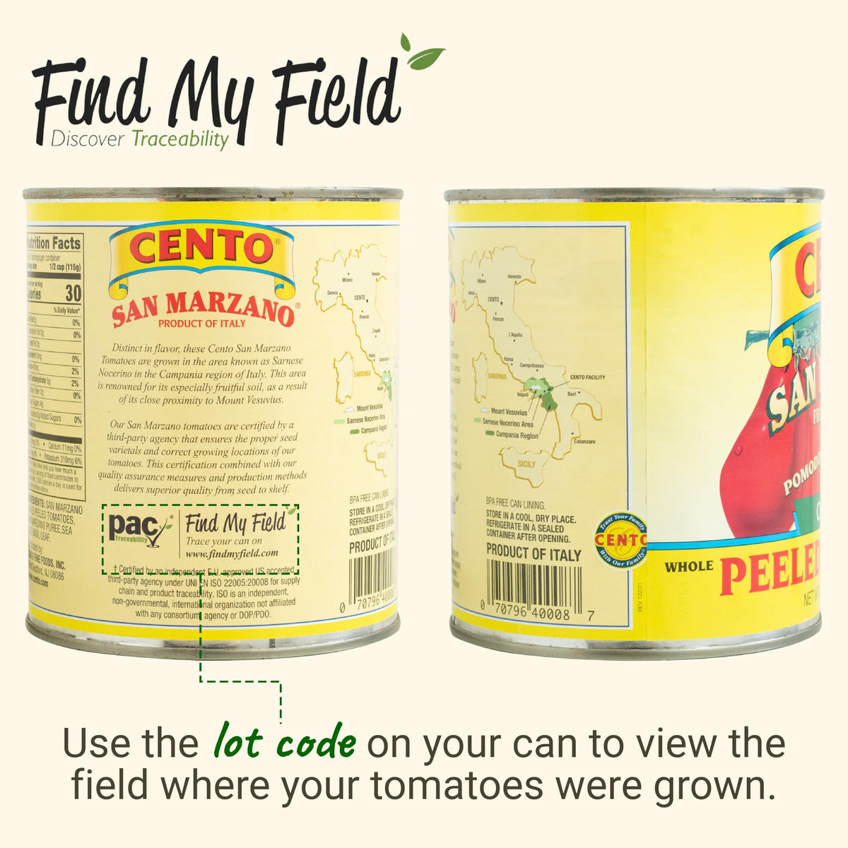Cento San Marzano tomatoes stay firm when simmered.