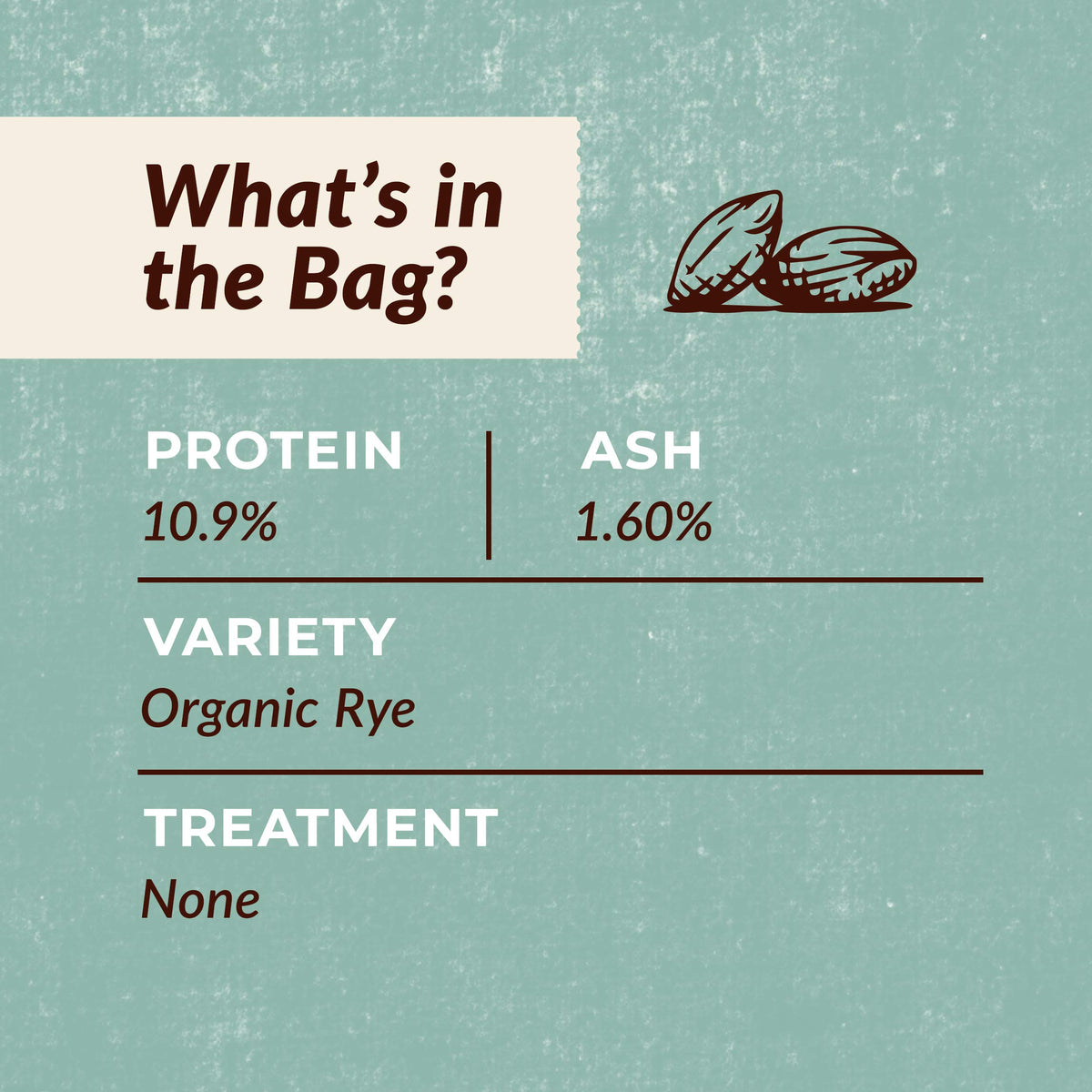 Central Milling rye flour measured pour supports precise baking.