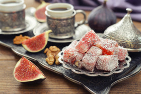 Cerez Pazari Turkish Delight fig flavor, indulgent and fragrant, great after meals