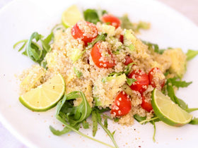 Cereausly Quinoa color varieties showcase white, red, tri-color, and black.