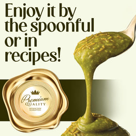 Ceres Gourmet creamy-pistachio-filling-detail showcases velvety nutty cores.