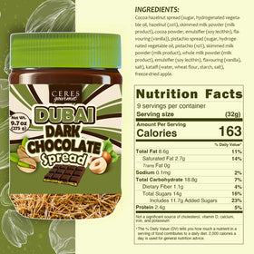 Ceres Gourmet dessert topping layered on parfait