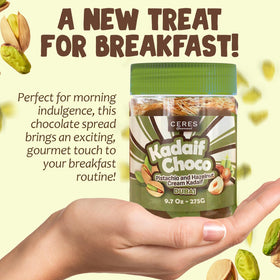 Ceres Gourmet Dubai dessert idea dipping; delightful with fruit, bread, or pastries.