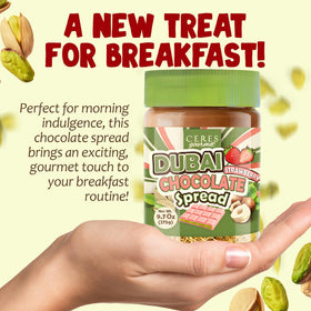 Freeze-dried strawberry pieces in Ceres Gourmet Dubai spread