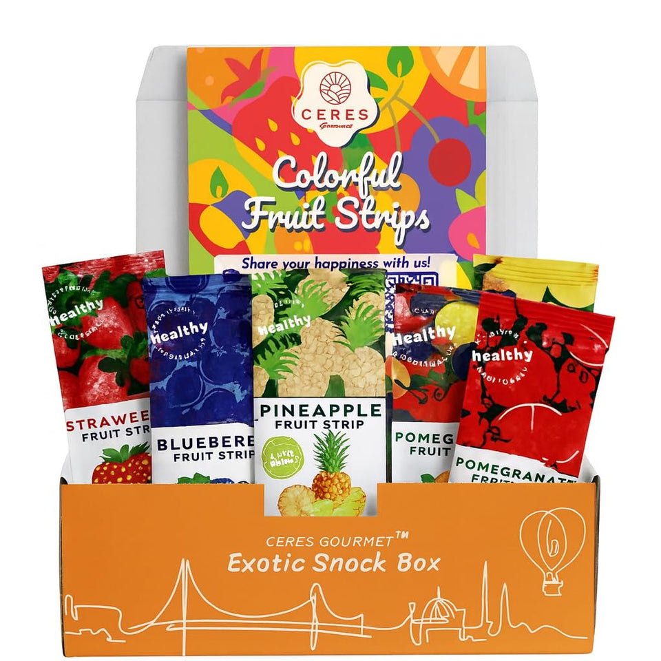 Ceres Gourmet Fruit Leather Pineapple flavor, real fruit snack for on-the-go mornings