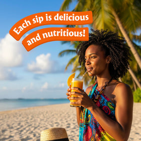 Ceres Mango Juice Blend 3-pack packaging, convenient family-sized refreshment in one box