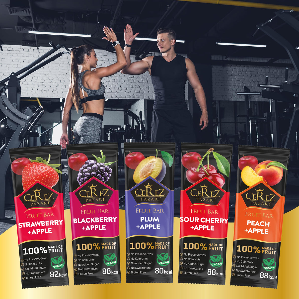 Cerez Pazari peach-flavored fruit leather with bright fruit aroma for kids and adults.