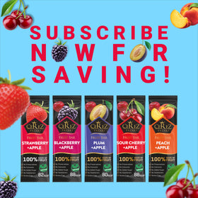 Cerez Pazari sour cherry-flavored fruit leather for a tangy bite and quick energy.