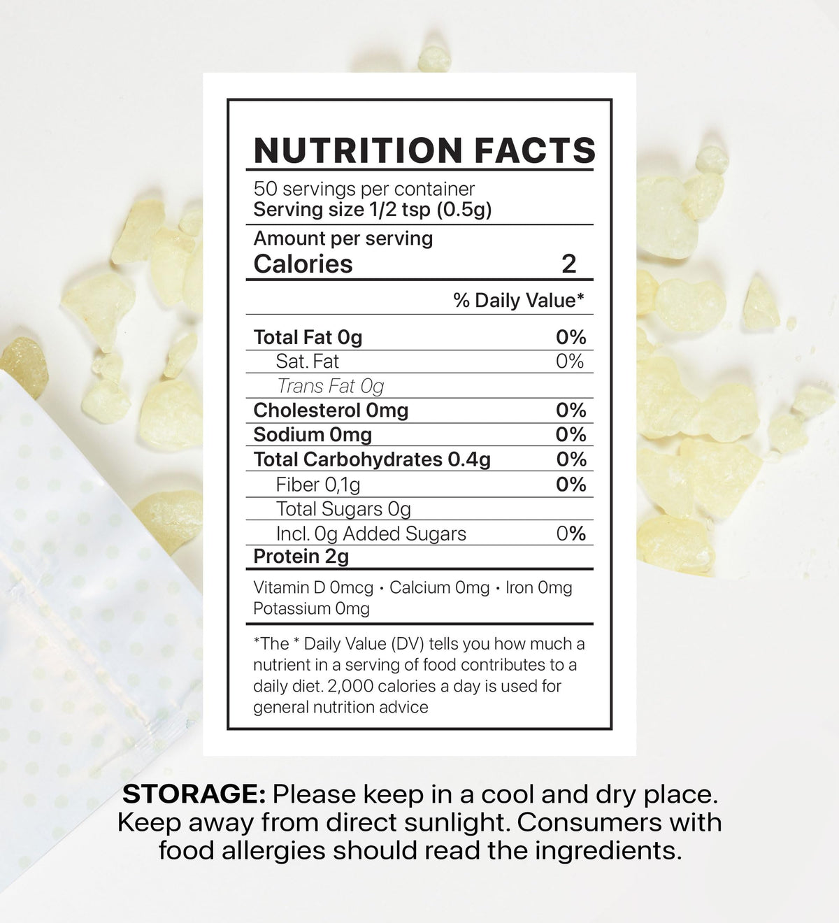 Çerez Pazarı Mastiha gum gluten-free non-GMO formula for mindful snacking.