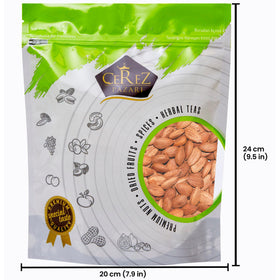 1 lb resealable bag preserves freshness for pantry storage.