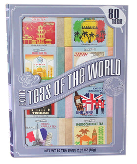 Ceylon Royal Tea Exotic Teas Gift Set cover with cultural motifs for premium gifting.