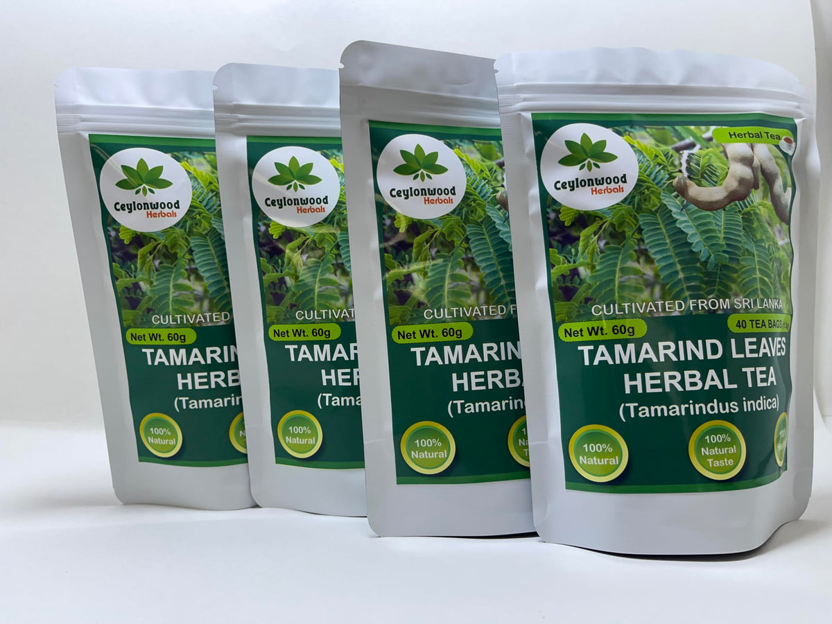 Ceylonwood Herbals organic tamarind leaves for pure herbal tea